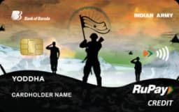 Bank Of Baroda Yoddha Credit Card