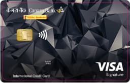 Canara Bank Visa Signature Credit Card