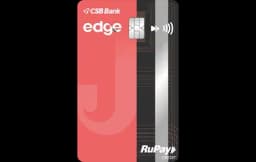 Edge Csb Bank Rupay Credit Card