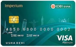 Idbi Bank Imperium Credit Card