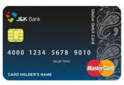 J & K Bank Visa Gold Credit Card