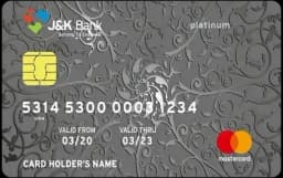 J&k Bank Visa Platinum Credit Card