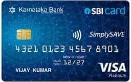 Karnataka Bank Sbi Credit Card