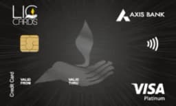 Axis Bank Lic Platinum Credit Card