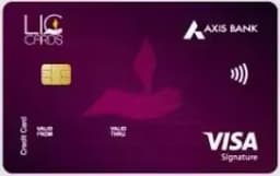 Axis Bank Lic Signature Credit Card