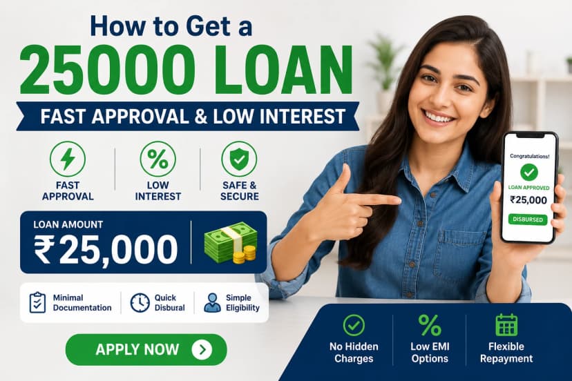 25000 Loan: Fast Simple, and Reliable