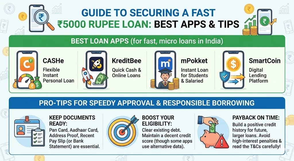 How to Get a 5000 Rupee Loan Fast: Best Apps and Tips