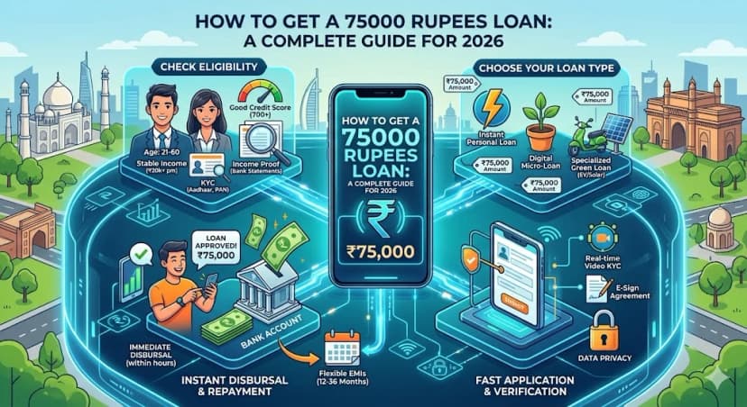 How to Get a 75000 Rupees Loan: A Complete Guide for 2026
