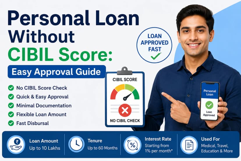 How to Get a Personal Loan Without CIBIL Score in 2026