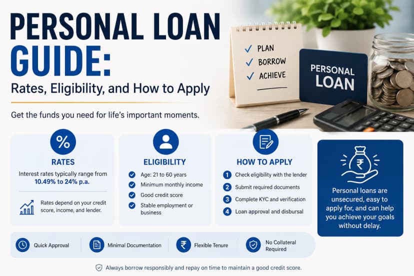 Personal Loan Guide: Rates, Eligibility, and How to Apply