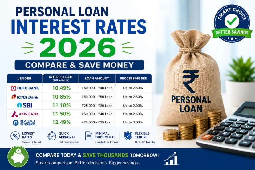 Personal Loan Interest Rates 2026: Compare & Save Money