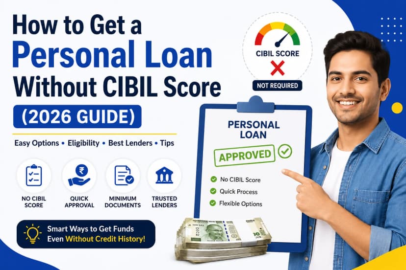 How to Get a Personal Loan Without CIBIL Score 
