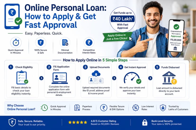 Online Personal Loan: How to Apply & Get Fast Approval