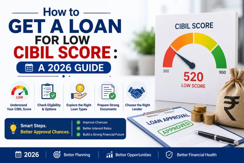 How to Get a Loan for Low CIBIL Score: A 2026 Guide