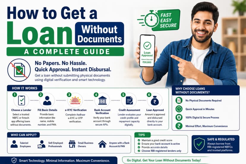 How to Get a Loan Without Documents: A Complete Guide