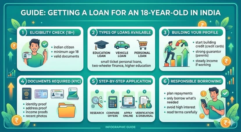 How to Get a Loan for 18 Year Old in India: Complete Guide