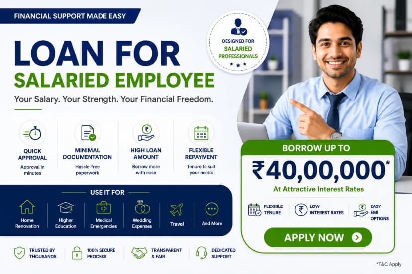 loan for salaried employee