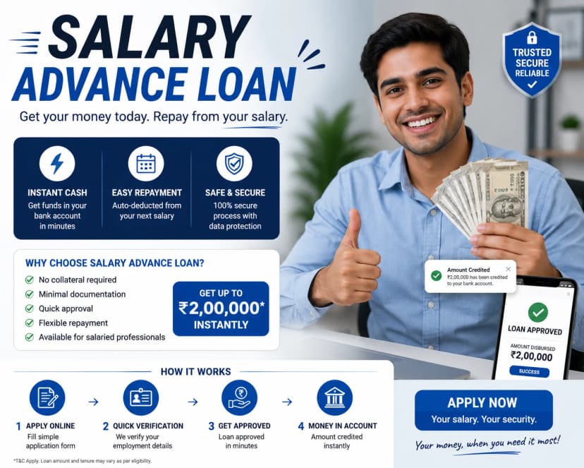 Salary Advance Loan: How to Get Fast Cash Before Payday