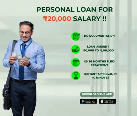 Loan for ₹20000 Salary – Eligibility, EMI & Apply