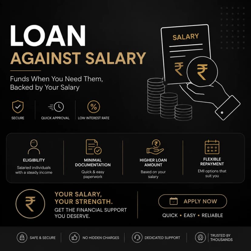 Loan Against Salary: Guide to Instant Salary Loans in 2026