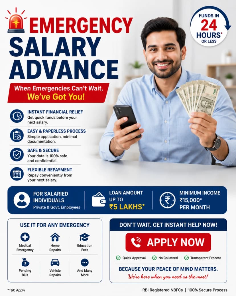 Emergency Salary Advance: How to Get Fast Cash Safely
