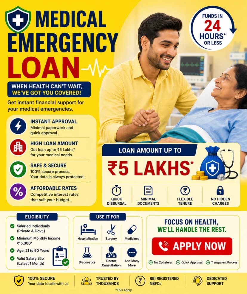 Medical Emergency Loan: Quick Financial Help for Healthcare