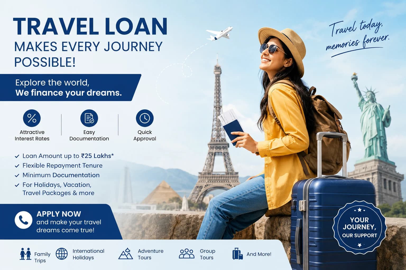 Travel Loan India: Guide to Apply for Vacation Loans