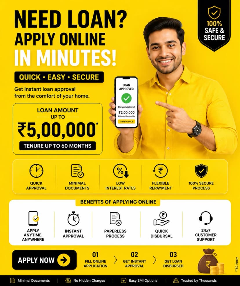 Online Loan Apply: Quick & Safe Personal Loans Online (58 chars)