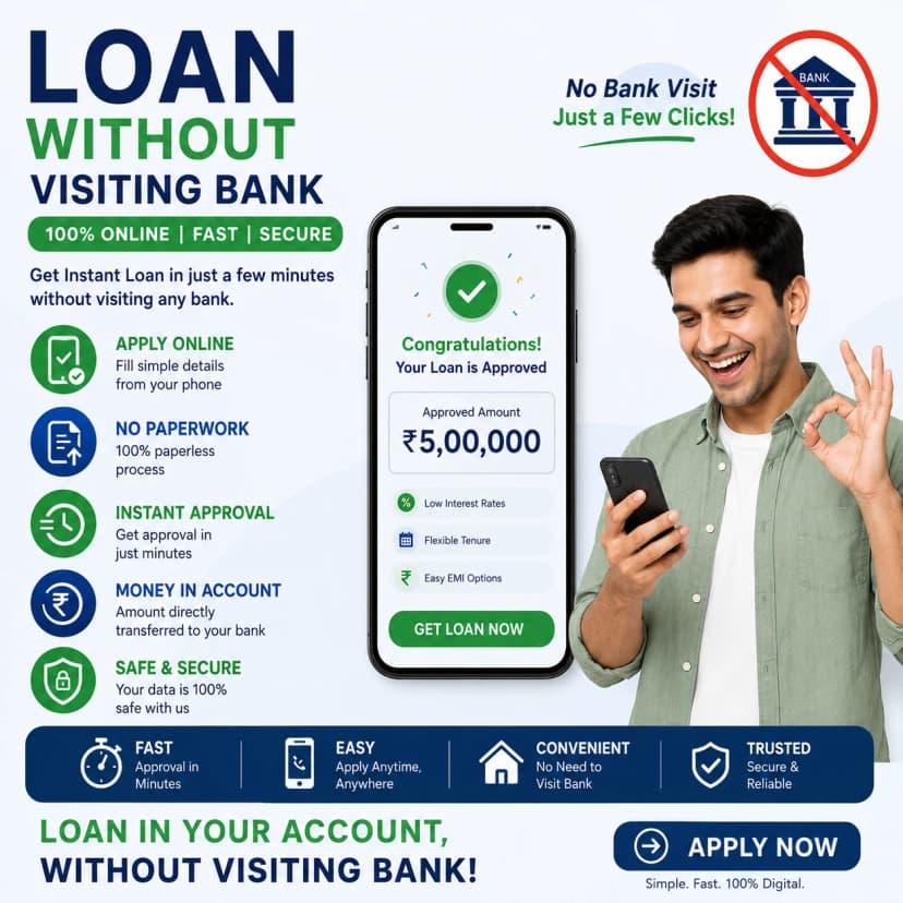 How to Get a Loan Without Visiting a Bank: 100% Online Guide