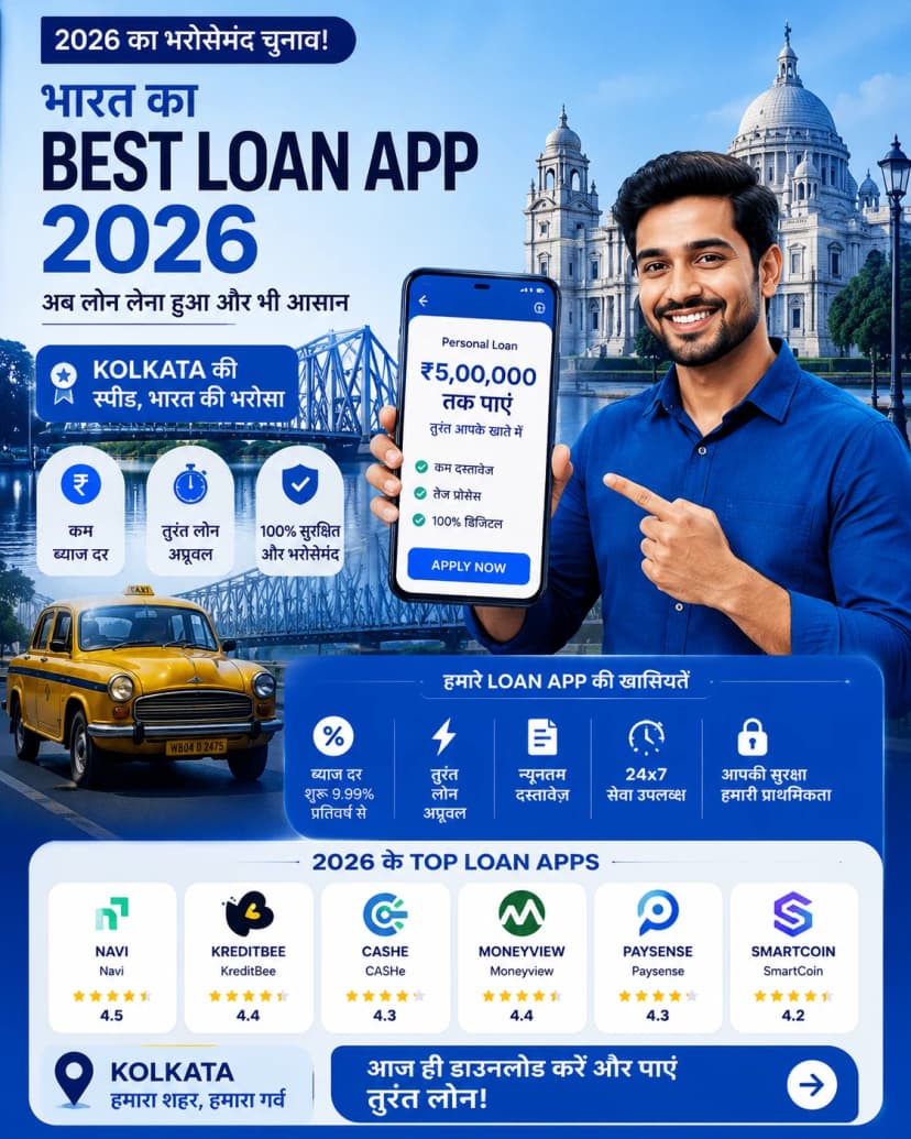Best Loan App in India 2026: Top 5 Instant Personal Loans
