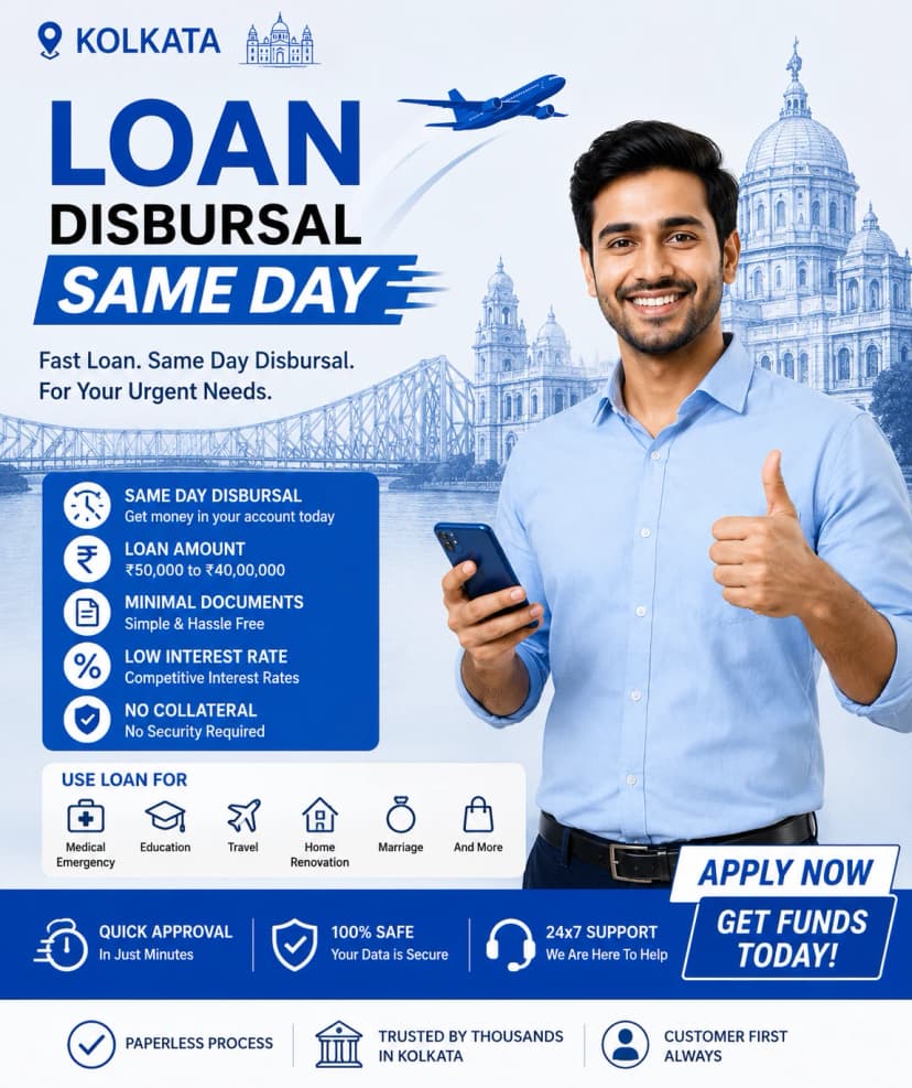 Same Day Loan Disbursal: Get Cash in Your Account Fast