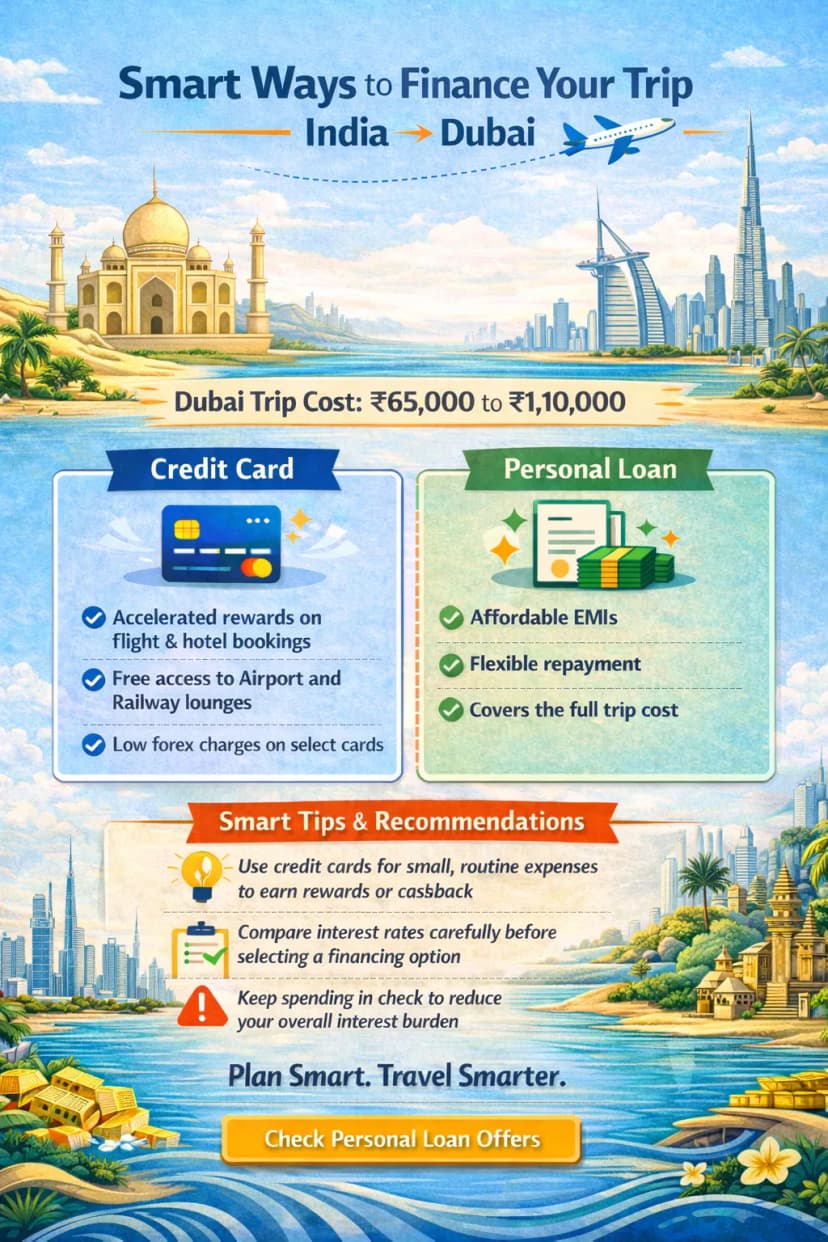 Loan for Dubai Trip Guide Easy Travel Finance EMI Option