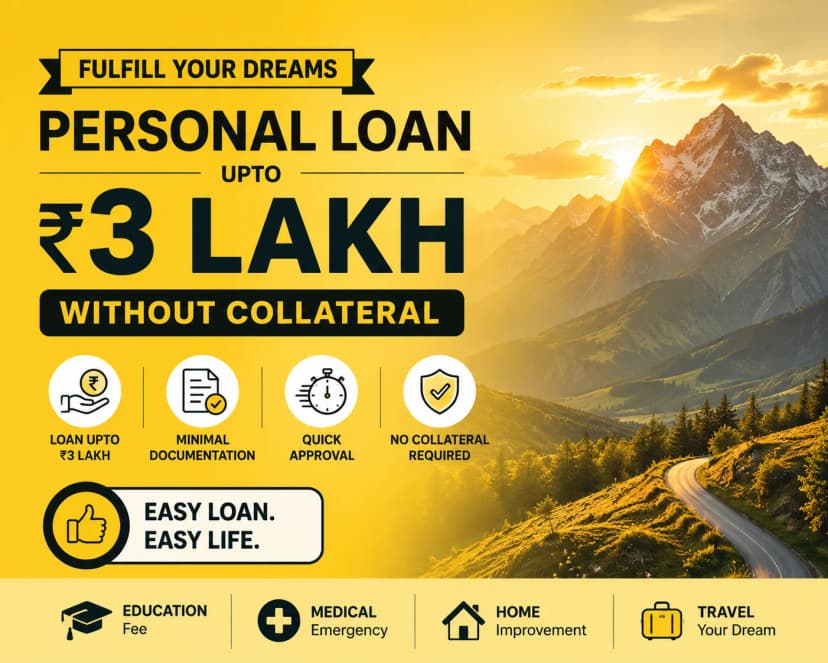 3 lakh personal loan for home renovation