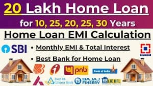 20 Lakh Home Loan Government Bank Scheme: Low EMI Guide