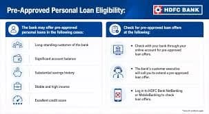 Pre Approved Personal Loan HDFC Bank Interest Rate Guide