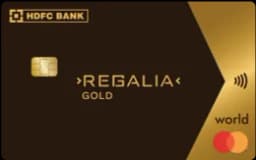 Hdfc Regalia Gold Credit Card