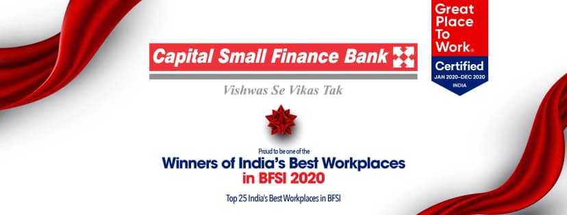 Capital Small Finance Bank banner
