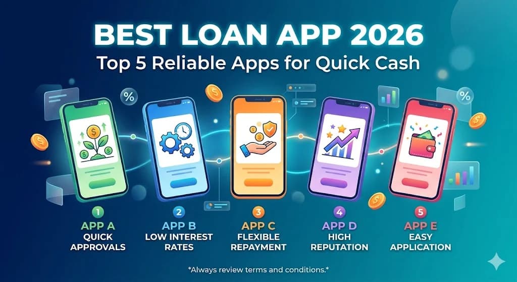 Best Loan App 2026: Top 5 Reliable Apps for Quick Cash