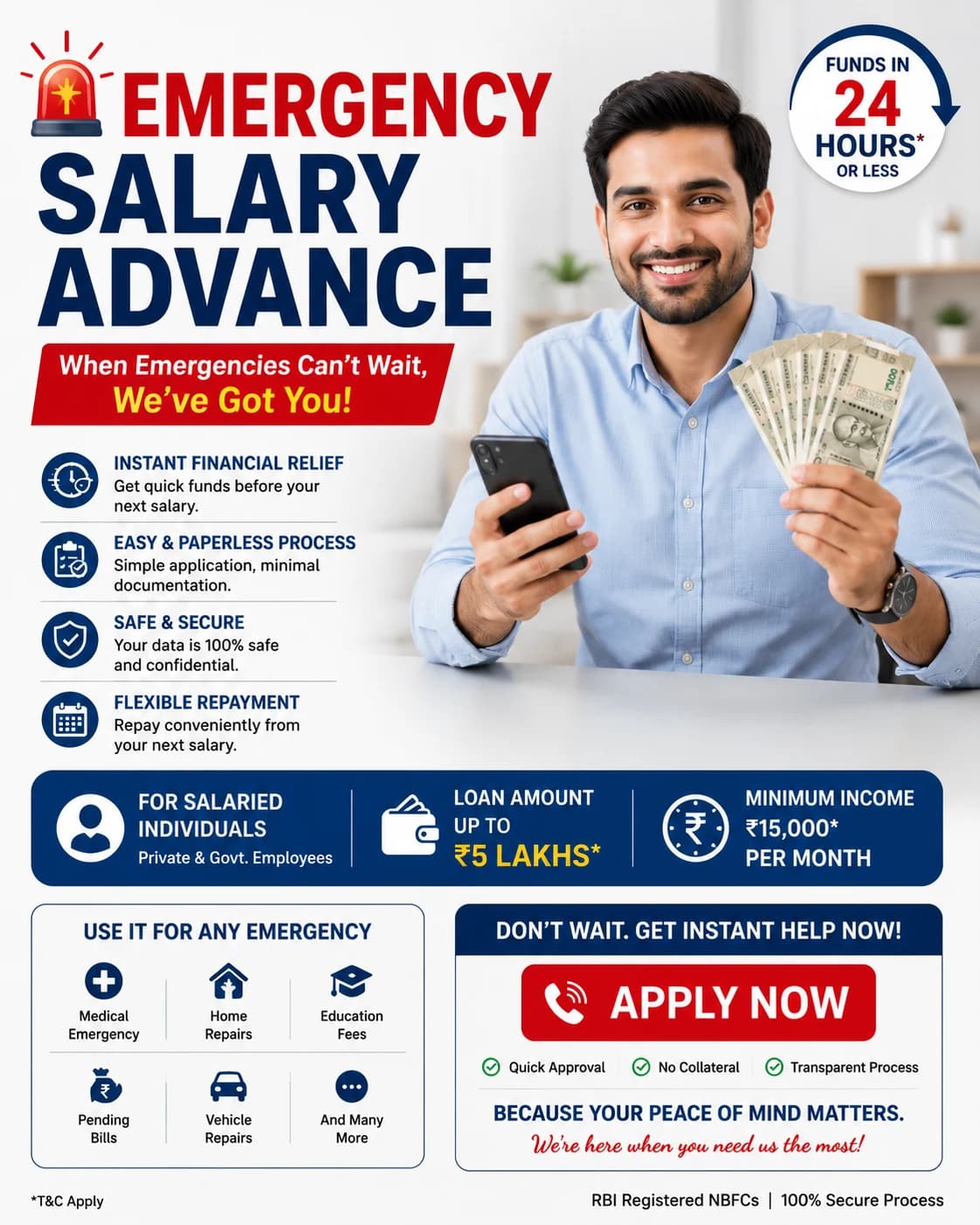 Emergency Salary Advance: How to Get Fast Cash Safely