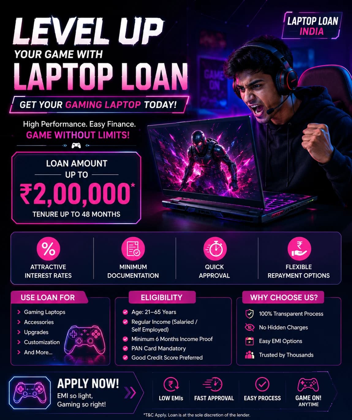 Laptop Loan India: Best Financing Options & Interest Rates