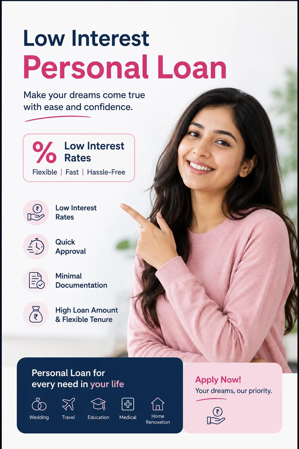 Low interest personal loan