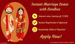 Wedding Loan for Self Employed with Low Turnover Online Approval
